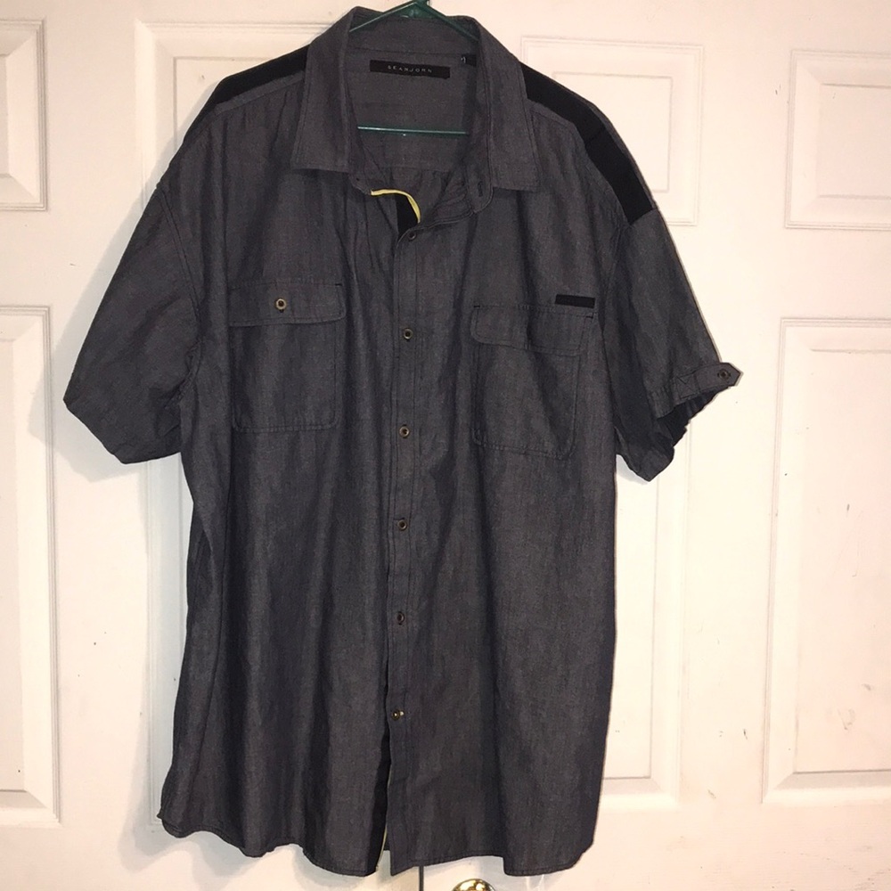 Men’s Sean John Chambray Shirt